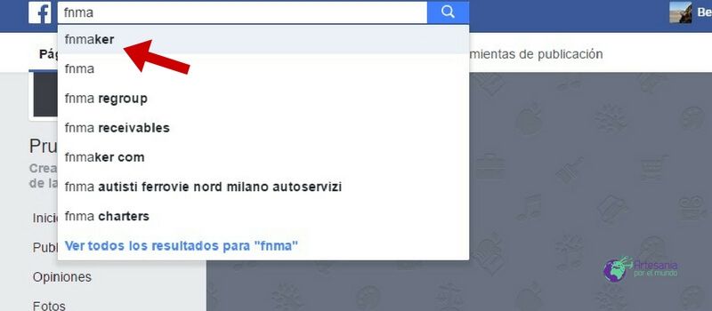 buscar fnmaker fan page