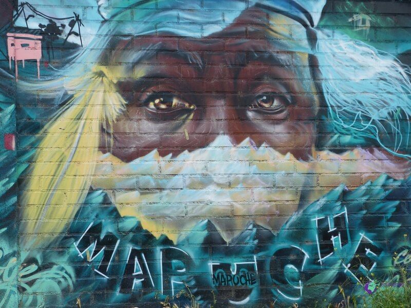 graffiti indígena